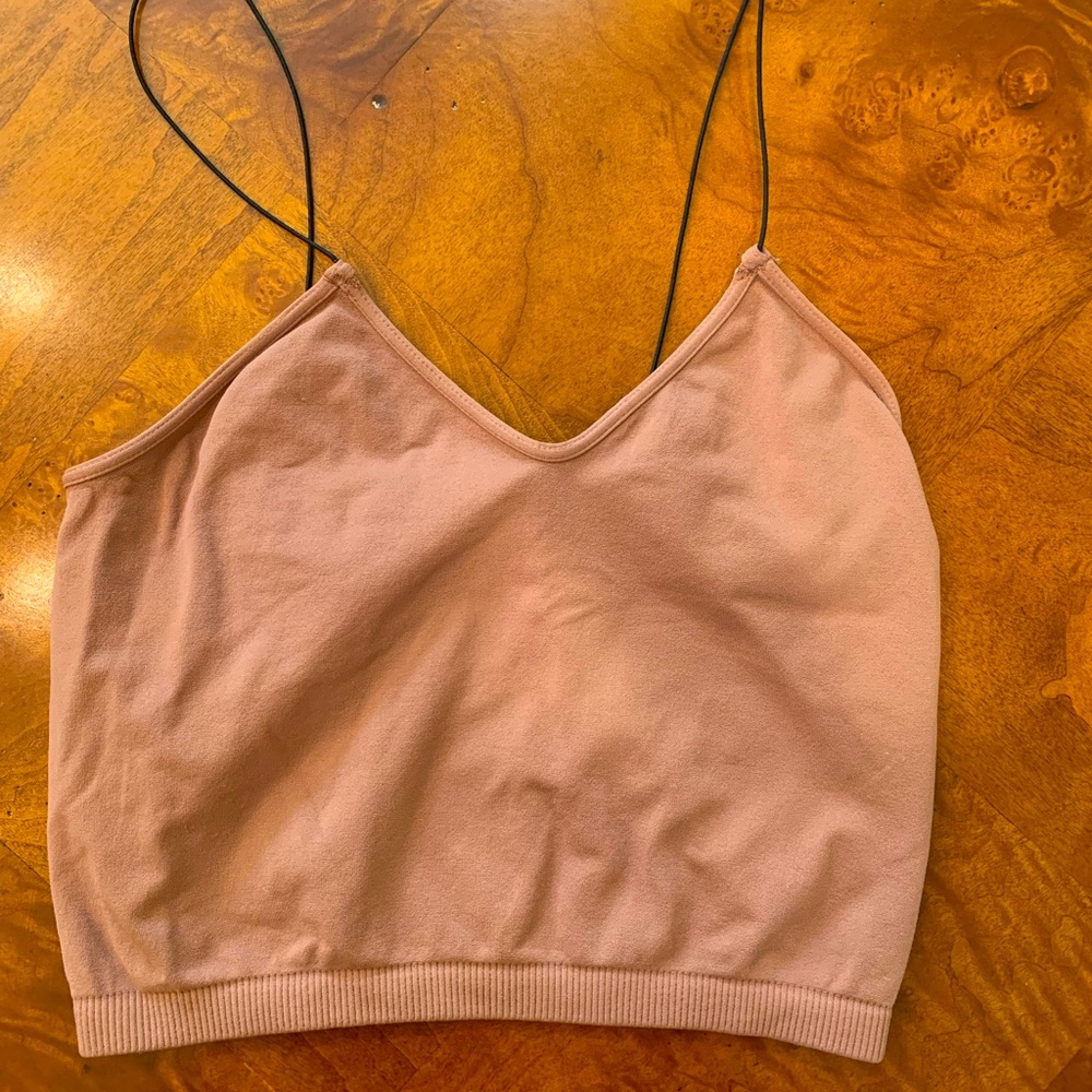 EUC thin cami/crop top